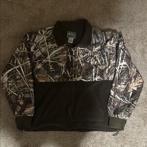 Vintage Drake Waterfowl Full Zip Men's Camouflage Jacket